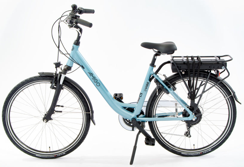 E-Vibe D2 504Wh 26 Inch 43 cm Dames 7V V-Brakes Matblauw
