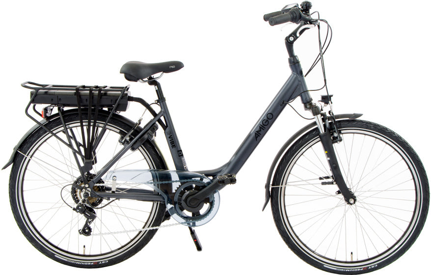 E-Vibe D2 504Wh 26 Inch 43 cm Dames 7V V-Brakes Matgrijs