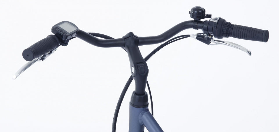 E-Vibe D2 28 Inch 46 cm Dames 7V V-Brakes Blauwgrijs