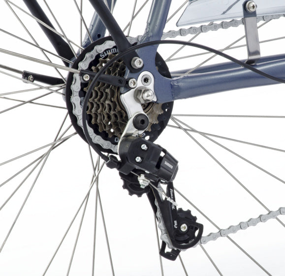 E-Vibe D1 460Wh 28 Inch 51 cm Dames 7V V-Brakes Blauwgrijs