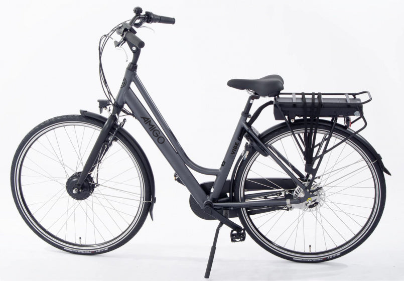E-Vibe S1 28 Inch 48 cm Dames 3V Rollerbrake Matgrijs