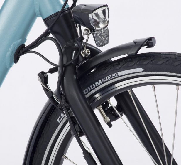 E-Vibe S1 28 Inch 54 cm Dames 3V Rollerbrake Matblauw