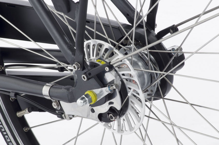 E-Vibe S1 28 Inch 54 cm Dames 3V Rollerbrake Matgrijs