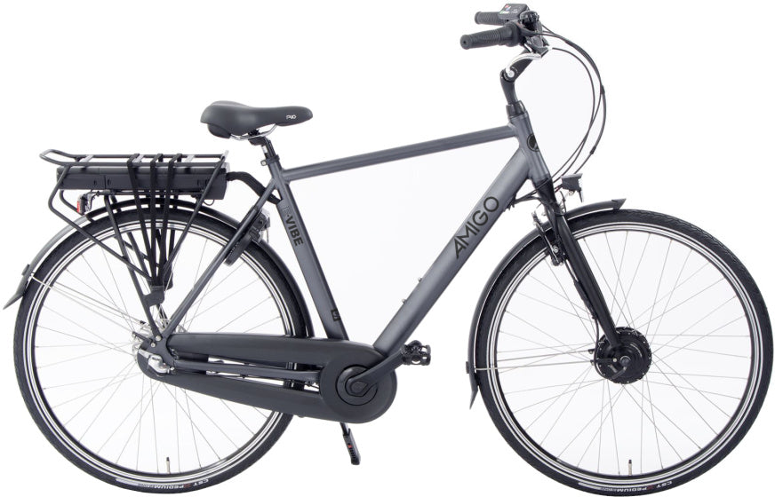 E-Vibe S1 28 Inch 57 cm Heren 3V Rollerbrake Matgrijs