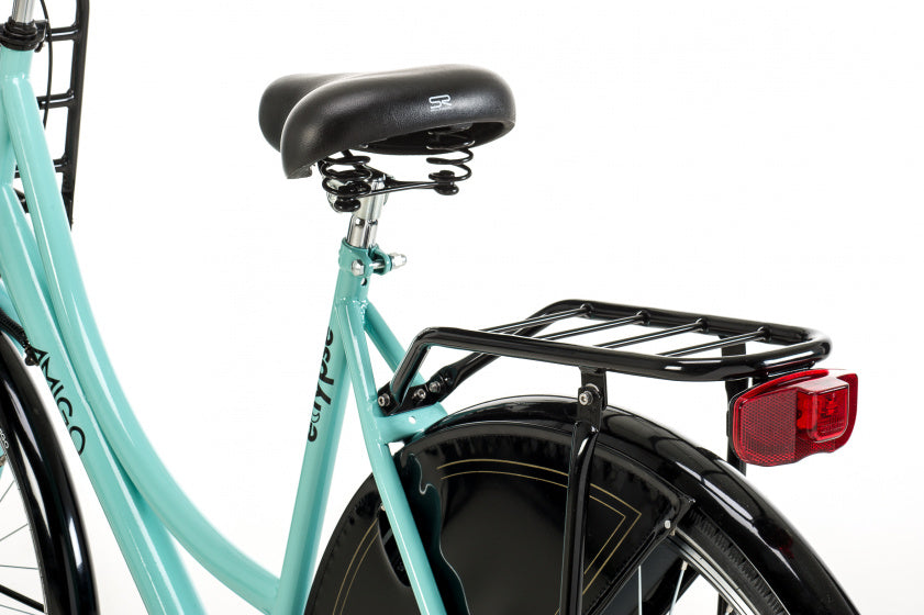 Eclypse 28 Inch 56 cm Dames Terugtraprem Blauw/Zwart