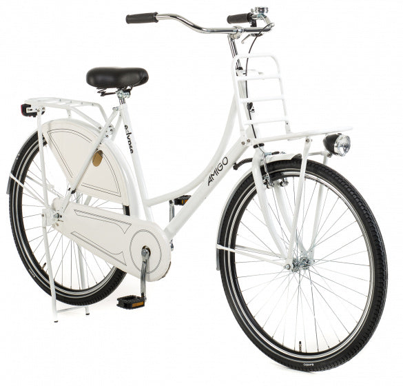 Eclypse 28 Inch 56 cm Dames Terugtraprem Wit