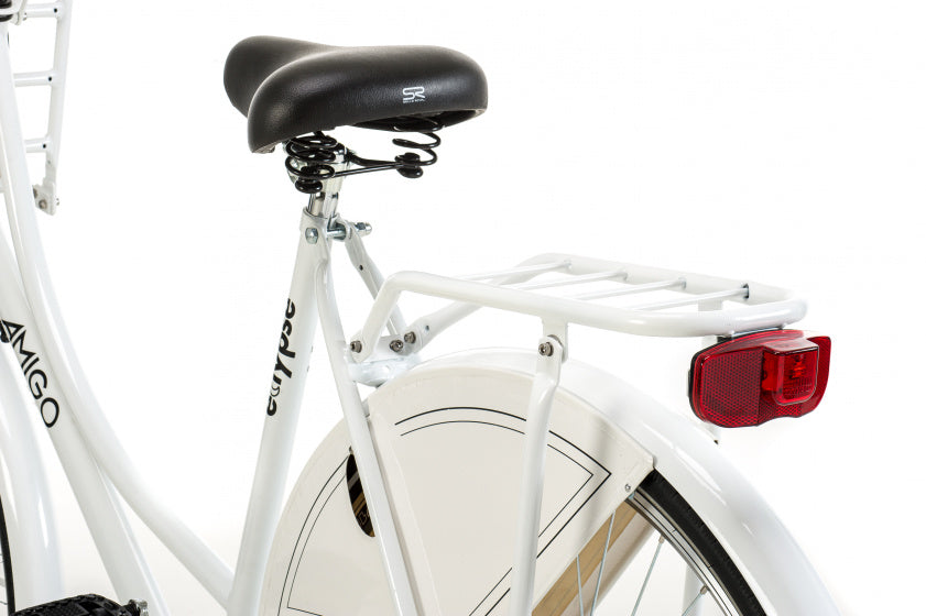 Eclypse 28 Inch 56 cm Dames Terugtraprem Wit