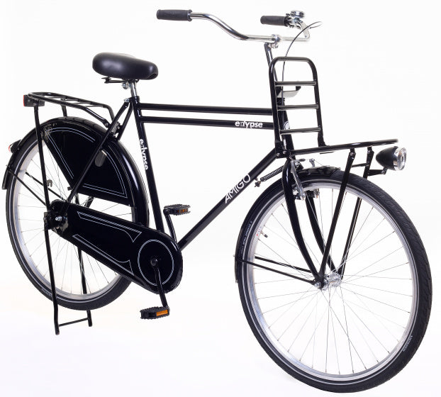Eclypse 28 Inch 59 cm Heren Terugtraprem Zwart