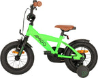 Amigo Explorer 12 Inch 20 cm Jongens Terugtraprem Groen/Zwart