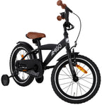 Amigo Explorer 16 Inch 23 cm Jongens Terugtraprem Zwart/Wit