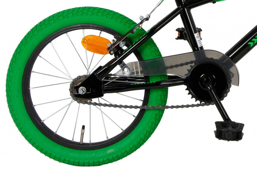 Amigo 16 Inch 25,4 cm Junior V-Brakes Groen/Zwart