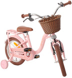 Amigo Fairy 14 Inch 22 cm Meisjes Terugtraprem Zalmroze
