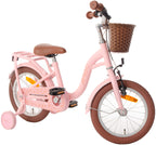 Amigo Fairy 14 Inch 22 cm Meisjes Terugtraprem Zalmroze