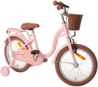 Amigo Fairy 16 Inch 24,5 cm Meisjes Terugtraprem Zalmroze