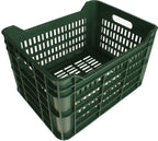 Amigo Fietskrat 30 liter 100% gerecycled kunststof donkergroen