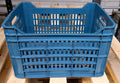 Fietskrat 30L blauw