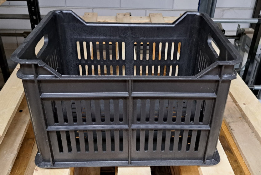 Fietskrat 30L zwart