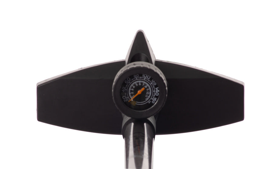 Amigo Fietspomp met drukmeter 11 Bar 61 cm antraciet