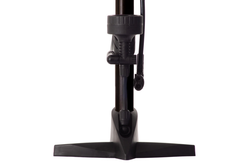 Amigo Fietspomp met drukmeter 11 Bar 61 cm zwart