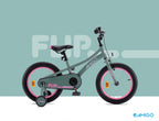 Amigo Flip 16 inch 25 cm meisjes terugtraprem groen/roze