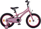 flip 16 inch 25 cm meisjes terugtraprem roze