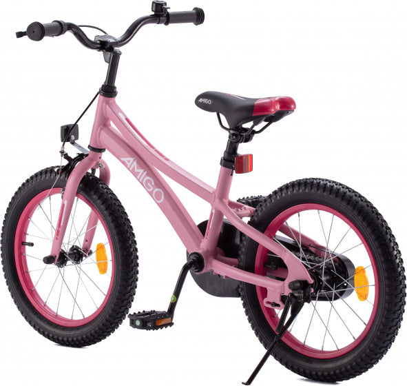Amigo Flip 18 inch 26,5 cm meisjes terugtraprem roze