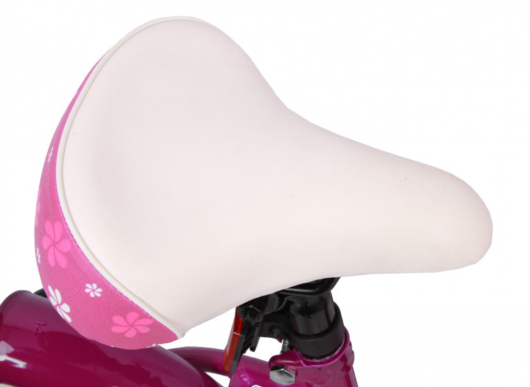 Amigo Flower 14 inch 22 cm meisjes terugtraprem paars