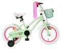 flower 14 inch 22 cm meisjes terugtraprem groen