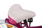 Amigo Flower 16 inch 26 cm meisjes terugtraprem paars