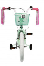 Amigo Flower 16 inch 26 cm meisjes terugtraprem groen