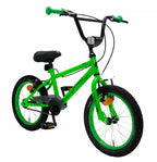 fly 16 inch 25,4 cm junior v-brakes groen