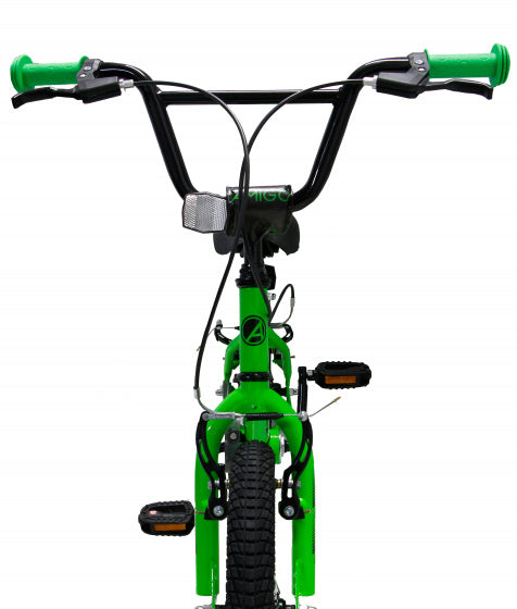 fly 16 inch 25,4 cm junior v-brakes groen
