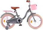 fox 12 inch 20 cm meisjes terugtraprem grijs