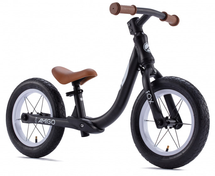 Amigo Fox 12 inch junior zwart