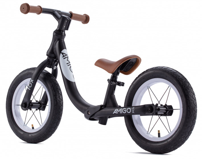 Amigo Fox 12 inch junior zwart