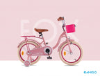 fox 12 inch 20 cm meisjes terugtraprem roze