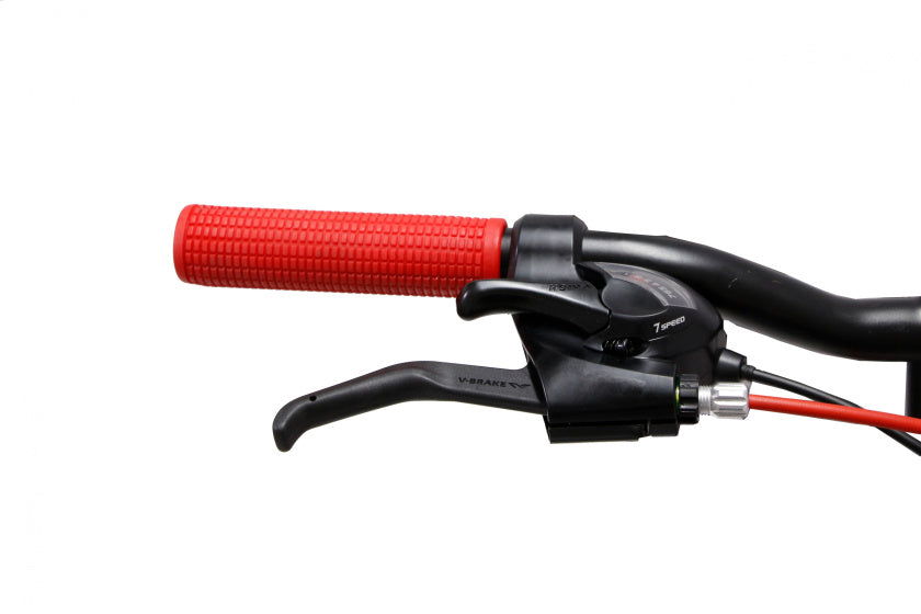 Fun Ride 20 Inch 33 cm Junior 7V V-Brakes Zwart/Rood