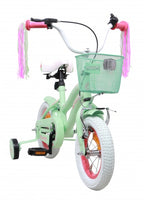 Amigo Flower 12 inch 21,5 cm meisjes terugtraprem groen