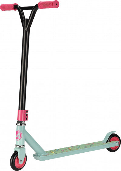 Amigo Girlpower Stuntstep Meisjes Voetrem Groen