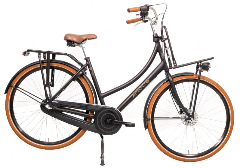 Go Royal 28 Inch 53 cm Dames 3V Terugtraprem Matzwart