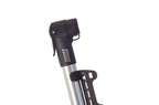Amigo Hand-/fietspomp 7 Bar 28 cm zilver
