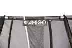 inground trampoline Deluxe met veiligheidsnet 244 cm blauw