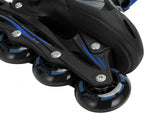 Amigo Inlineskates jongens polypropyleen zwart/blauw mt 30/33