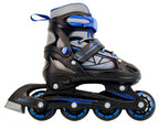 Amigo Inlineskates jongens polypropyleen zwart/blauw mt 34/37