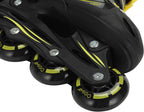 Amigo Inlineskates junior polypropyleen zwart/geel mt 30/33