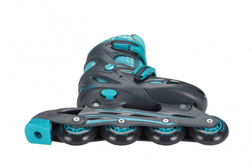 inlineskates Racer junior polypropyleen aqua mt 30/33