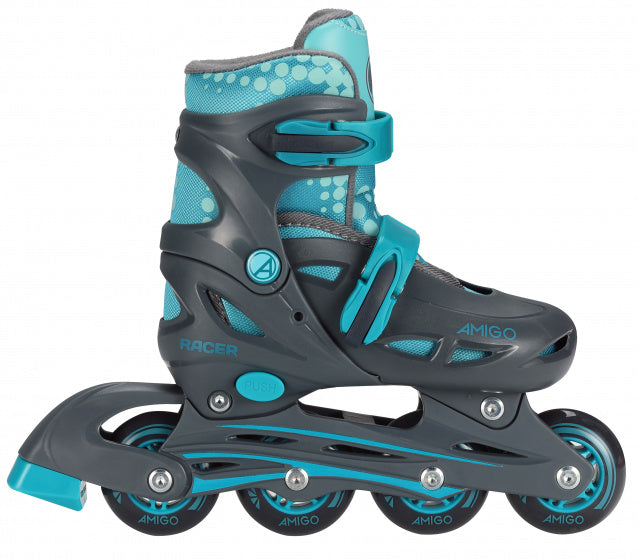 inlineskates Racer junior polypropyleen aqua mt 30/33