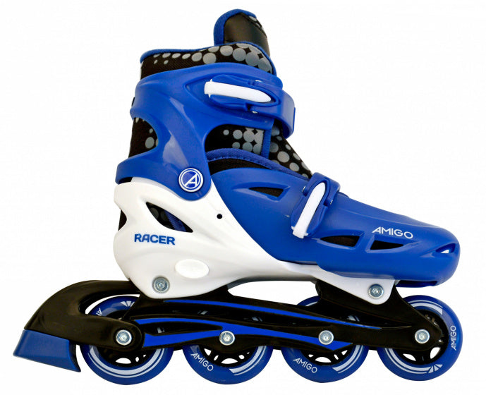 Amigo Inlineskates Racer junior polypropyleen blauw mt 34/37