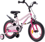 jumper 16 inch 25 cm meisjes terugtraprem roze