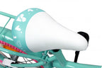 Amigo Lovely 12 inch 22 cm meisjes terugtraprem turquoise